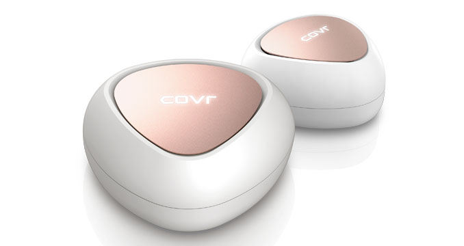 COVR-C1202 AC1200双频智能多路由Wi-Fi系统（两只装）